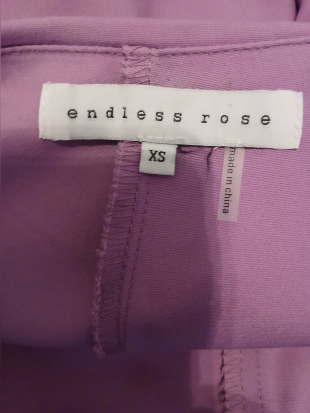 Lilac Mini Skirt with Front Slits - Women - Picture 2 of 9